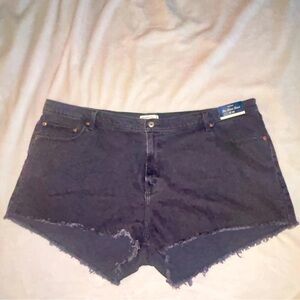Abercrombie and Fitch The Mom Short High Rise Size 24 NWT